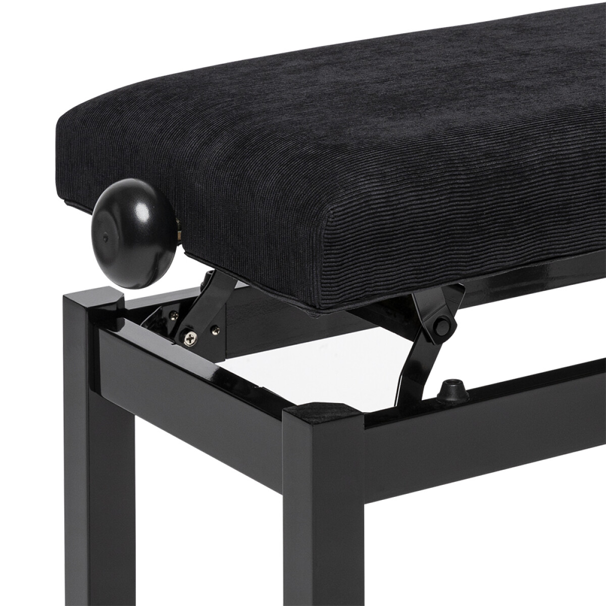 PB36 BKP VBK Klavierbank schwarz poliert / Sitz Samt schwarz